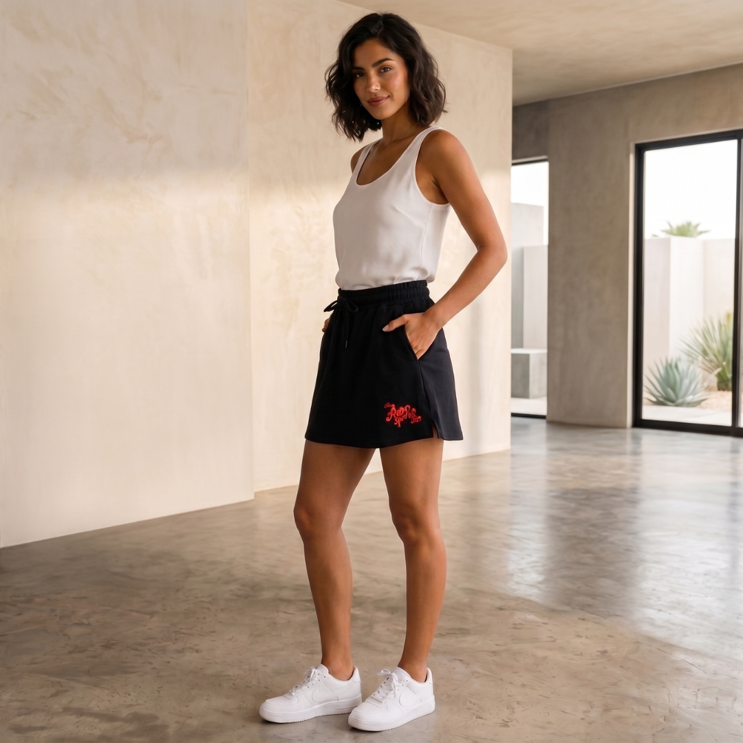 Enagua short de mujer azul Aéropostale