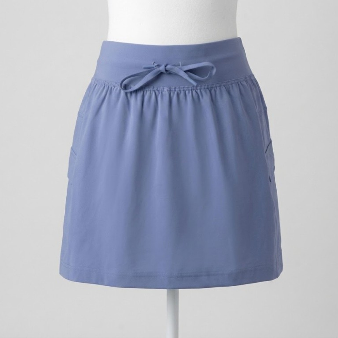 Enagua short de mujer celeste Velocity