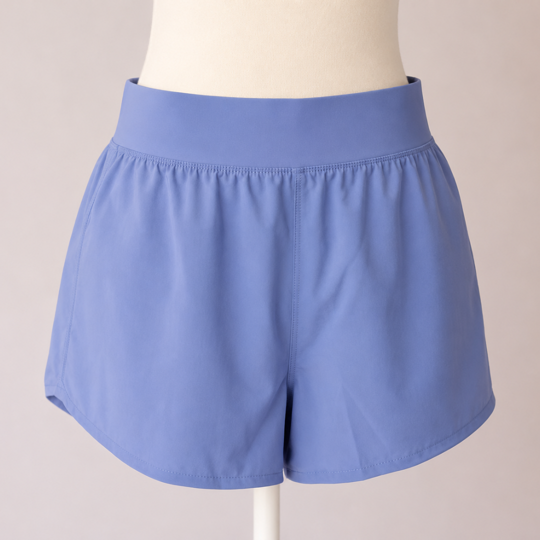 Pantaloneta de mujer celeste Oasics