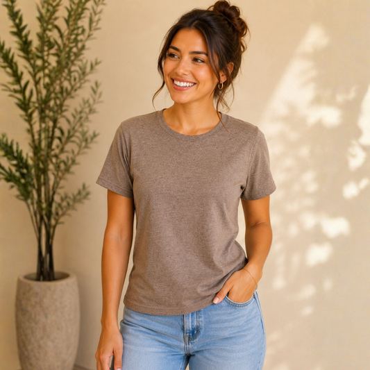Conjunto de dos blusas cuello redondo Better/Together