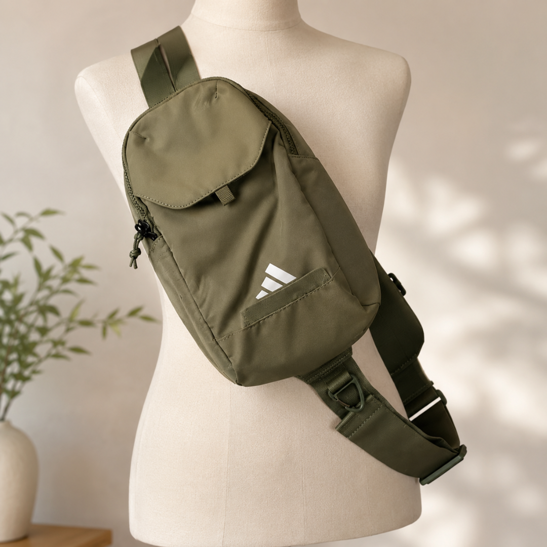 Bolso deportivo verde Adidas