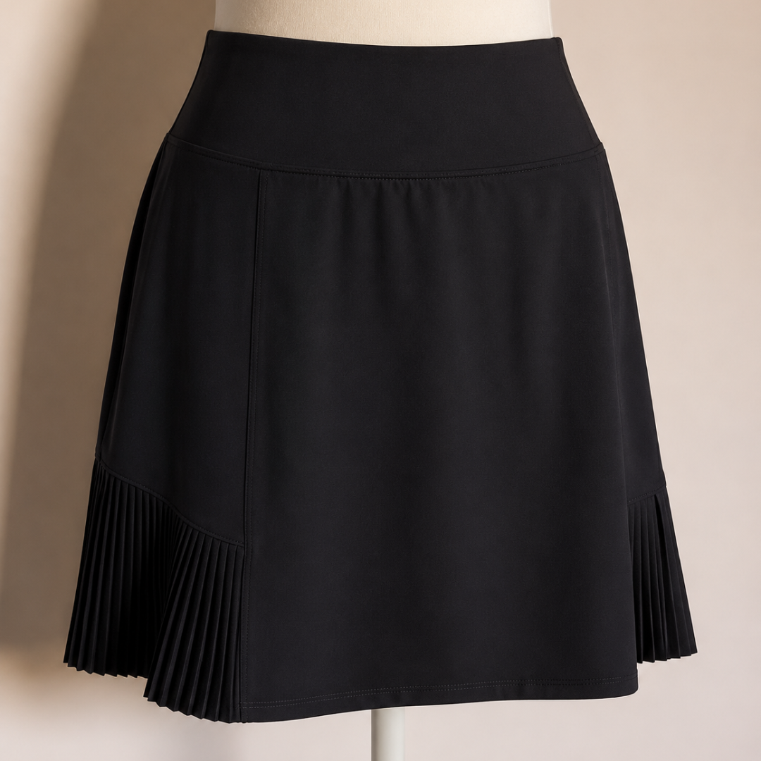 Enagua short de mujer negra Stretchtherules