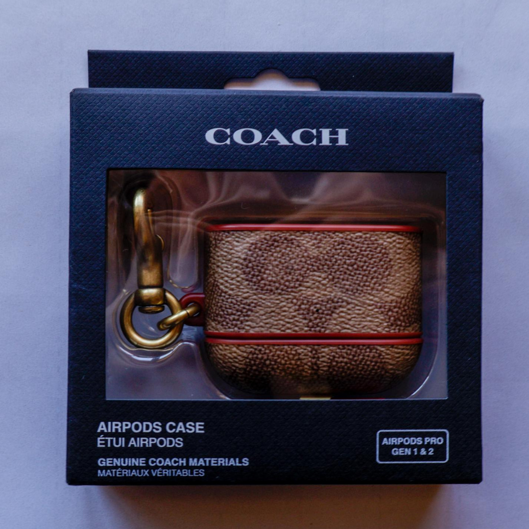 Estuche para audífonos Coach