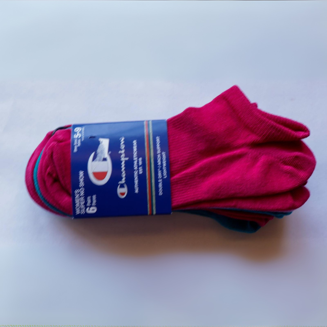 Medias de mujer de 6 pares Champion Multicolor